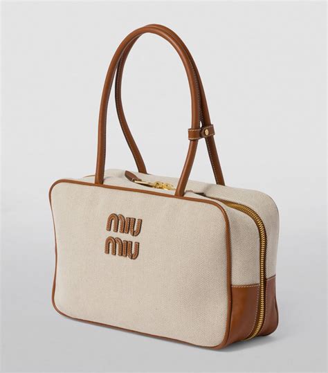 miu miu canvas bag|miu canvas login.